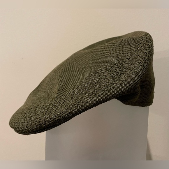 Vintage K&B Echos Green Flat Cap Cabbie Hat - Picture 3 of 6